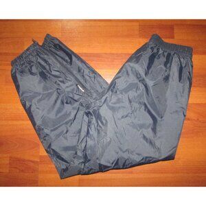 K-WAY Vintage Dark Blue Lined Splash Pants - Sz 8/M